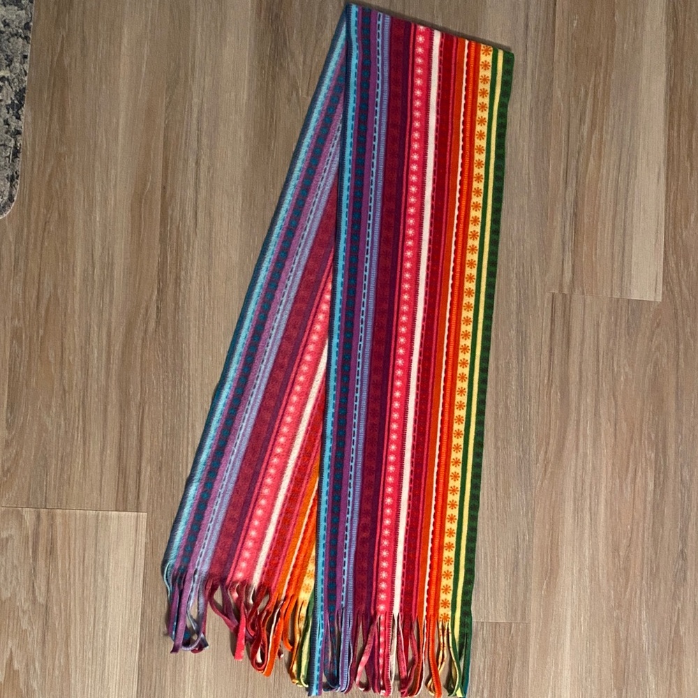 Old Navy Multicolor Striped Scarf